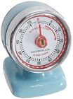 Kikkerland Vintage Streamline Kitchen Timer Blue 612615064461