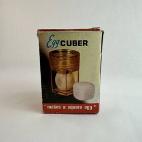 807b Kitchen Vintage 1977 Egg Cuber Square Novelty Gadget With Box