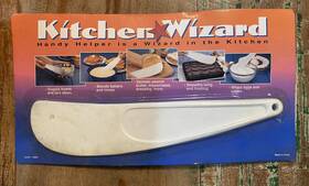 13858 Kitchen Wizard Vintage Handy Helper In Package Spatula Like Utensil Nos