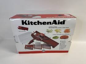 Kitchenaid 024131055067 Mandoline Slicer Set Red Unused In Box