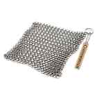 Kitchengear Cast Iron Cookware Cleaner Skillet Chainmail Scrubber Standar 641752987449