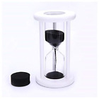 Kls02 Florawang White Wood Sand Glass Clock Hourglass Timer 6621817445996
