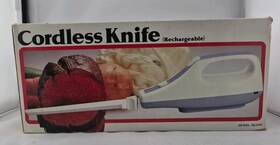 Knife Ek100r Cordless Rechargeable Made In Hong Kong Stainless Steel Blades Not Working