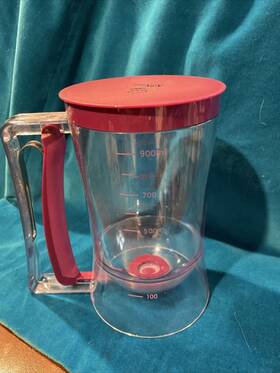Kpkitchen 313057514544 Pancake Cupcake Batter Dispenser Perfect Baking Tool For Cupcakes Waffles Muffin