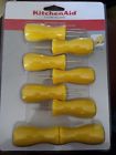 Kr908ohmet Kitchenaid Set Of Yellow Corn Cob Holders Oversized