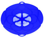 2104 Kuhn Pot 12 Stop Lid Large Blue Boil Silicone Rikon Spill