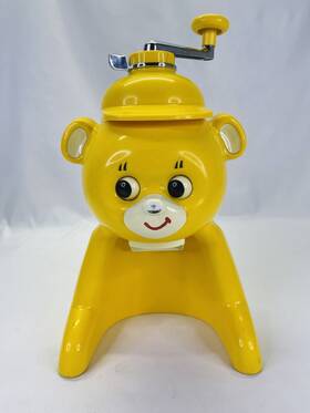 Abf-100 Kyorochan Tiger Corporation Ice Vegetable Shaver Yellow Bear Kakigori