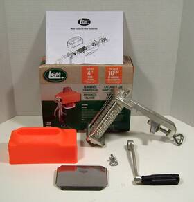 Lem 734494306569 Clamp On Meat Tenderizer Model 656 Cast Iron Rollers Game Hunting Processor