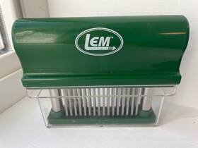 Lem B074f8wvpg Euc Products Hand Held Meat Tenderizer 48 Blades Stainless Steel And Plastic