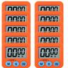 Linkdm-kmk-10 Linkdm Timers Pack Small Mini Digital Kitchen Magnetic 751940573405