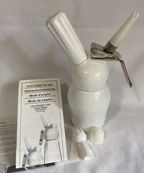 H0503 Liss Dessert Chef Cream Whipper 0.25/half Pint White