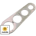 Lms-mtc-7231447 Axesickle Stainless Steel Spaghetti Measurer Tool Length Kitchen 745360124521