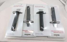 Loblaws 057197366419 Oyster Shucker Pak 4 Bar Party Stainless Steel New
