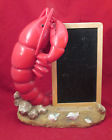 Lobster Figurine Red Chalkboard Lobster Figurine Red Chalkboard
