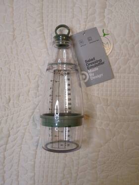 Made By Design 191908665924 Salad Dressing Emulsifier - Mix And Pour 12oz Mixing Cup Target
