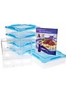 K4636 Magic Stackable Nib Maker 5 Containers Meatball Qvc