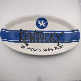 Magnolia Lane 683731202501 University Of Kentucky Wildcats Plate Plater Serving Tray With Tag
