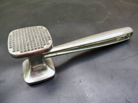 34353 Mainstays Cast Aluminum Smooth And Textured Double Sided Meat Tenderizer