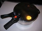 S36000 Manttra 6 Pressure Cooker Stainless Steel Quart Prestige