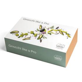 Marcato 000011008226 Made In Italy Gnocchi Like A Pro 7-piece Kit. Includes Board Gargane
