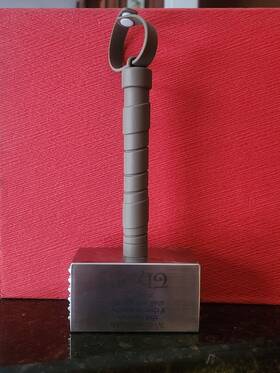17223 Marvel Mighty Thor Mjolnir Hammer Replica Stainless Steel Meat Tenderizer