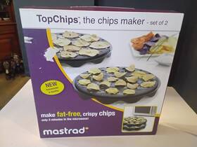 Mastrad 885902645012 Mustard Top Chips. The Healthy Chip Maker. Kitchen Gagets