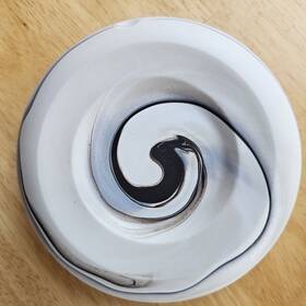 Mvg00421102841 Mayu Swirl Base Porcelain Vortex Generator For Water Color Graystone