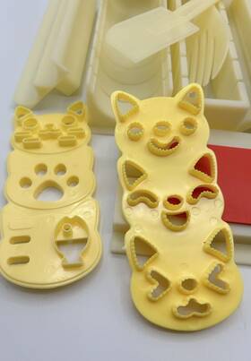 Spp-10s Meidong Sushi Maker Rice Mold Japanse Making Kit Cat Shaped