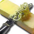 Mem1cja8b2 General Butter Knife Magic Spreader Grater Slicer Curler Stainless Steel