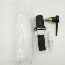 Moen 783961565398 Deck Mounted Kitchen Soap Dispenser With Above The Sink Refillable Bottle