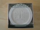 Monogram Proof "t T Base Spill " Coasters Coaster Letter Cork Initially Rim Terra