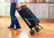 Ms85-350-004-62 Mainstays Rolling 36 X 14 Fabric Shopping Cart Sturdy Frame Side Pockets New 849392002816