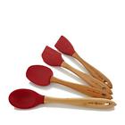 Mt4pcutensils Ming Tsai Simply Bamboo Silicone Gourmet Utensil Cooking 096444410512