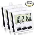Mudder 3 Pack Magnetic Digital Kitchen Timer 24 Hours Clock With Loud Alar 604776889519