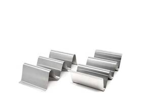 Norpro 028901120054 Stainless Steel Taco Rack Holds 3 Tacos Each Set Of 22