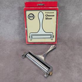 Norpro 028901143305 Professional Cheese Slicer Vintage Wire Roller Heavy Duty In Original Box