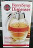 Npw-780 Norpro Honey Syrup Dispenser Pot Jar Cup Glass Bee Hive