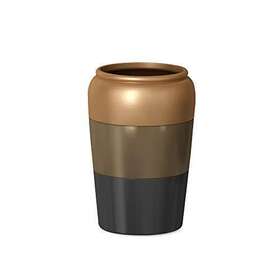 Ca322-5 Nu Steel Horizon Collection Metal Tumbler Cup Holder For Makeup Too