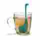Ot839turquoise Ototo Baby Nessie Bpa-free Silicone Tea Infuser Cute Kitchen Gadget Gift Teal