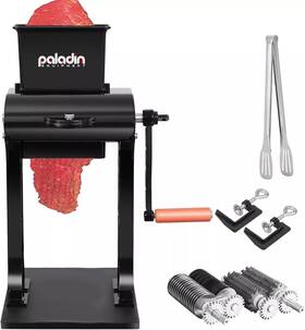 1amt113pe Paladin Equipment Meat Tenderizer Tool Manual Machine Jerky Slicer 2 Set Of Stainless Steel Blade