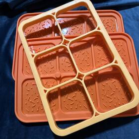 Pampered Chef 0481p994 Ice Cream Sandwich Maker #2493 Silicone