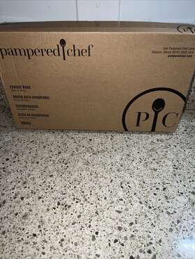 100153 Pampered Chef New In Box Extra Freezer Bowl Rack # No Bowls