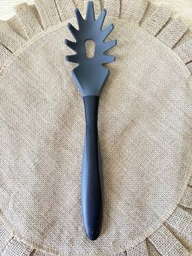 Pampered Chef 100683 Silicone Pasta Fork Dishwasher Nylon-euc
