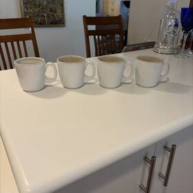 Pampered Chef 101487 4 Piece Mug Set - Item#