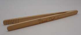2237 Pampered Chef Bamboo Toaster Tongs #2237 Discontinued / Retired Item