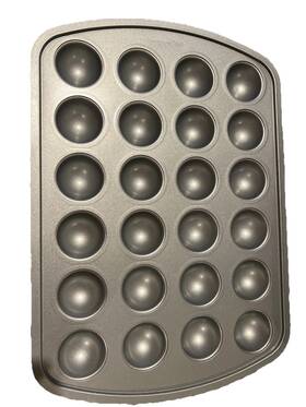 Pampered Chef Item100373 Pre-owned Never Used Donut Hole Pan 16 Inch X11 Turquoise