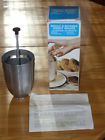 R3078 Pastries Dispenser Aluminum Original Box Donut Pancake Maker Vintage
