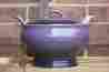 Pg0150-2116 Le Creuset Heritage 3 Qt Soup Tureen Bowl Stoneware Cassis Purple Nib Rare Pg0150-2116 Le Creuset Heritage 3 Qt Soup Tureen Bowl Stoneware Cassis Purple Nib Rare