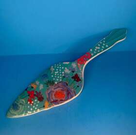 2912 Pioneer Women Floral Cake Pie Server