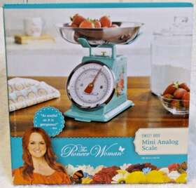 Pws069403114849 Pioneer Woman Nib Sweet Rose Mini Analog Kitchen Scale